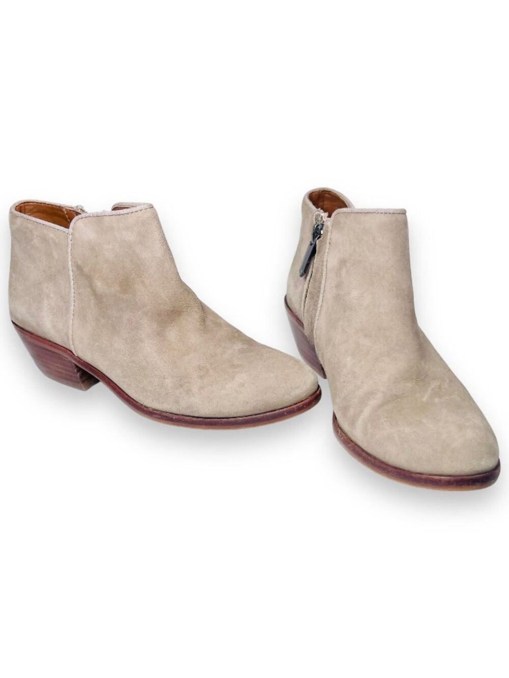 Sam Edelman Womens Petty Chelsea Suede Leather Ankle Bootie Boots SIZE 4
